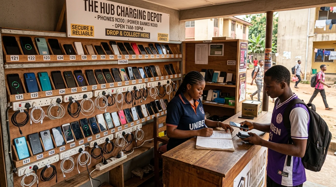 Jazz Charging Center - Student & Community Infrastructure commercial operations in Student Residential Lodge Cluster, Eziobodo, Imo State